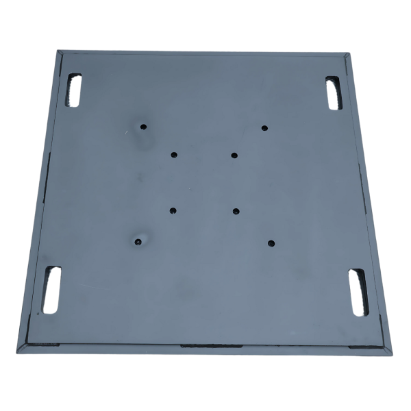 36" x 36" Black Aluminum Truss Base Plate Nationwide Professional