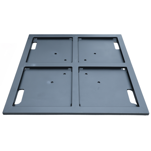 Nationwide Professional 36" x 36" Black Aluminum Truss Base Plate